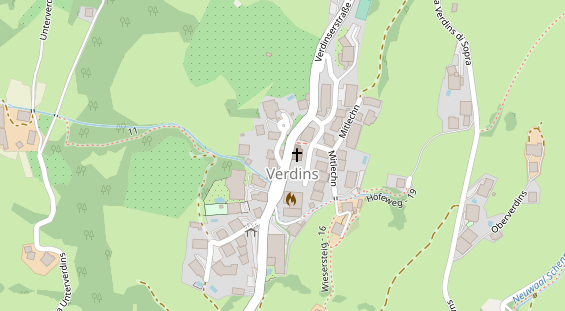 Restaurant auf Karte