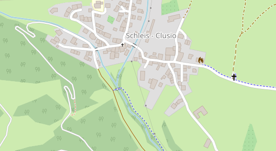 Restaurant auf Karte