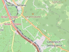 Restaurant auf Karte