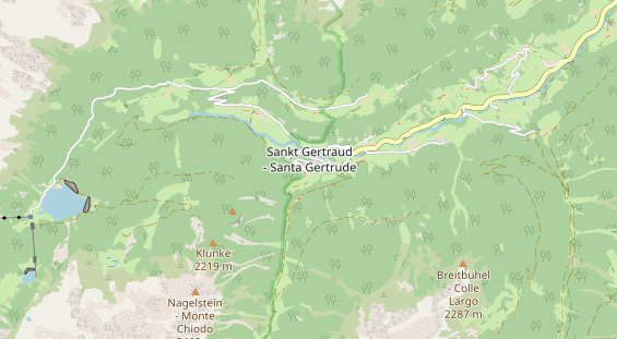 Restaurant auf Karte