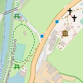 Restaurant auf Karte