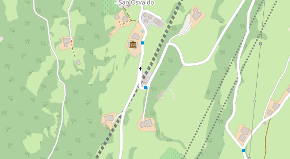 Restaurant auf Karte