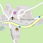 Restaurant auf Karte