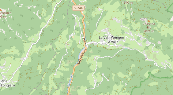 Restaurant auf Karte