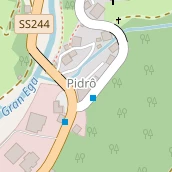 Restaurant auf Karte