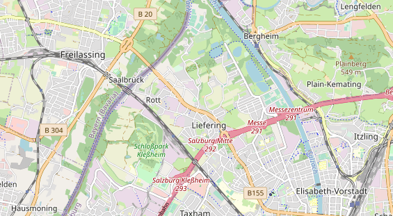 Restaurant auf Karte