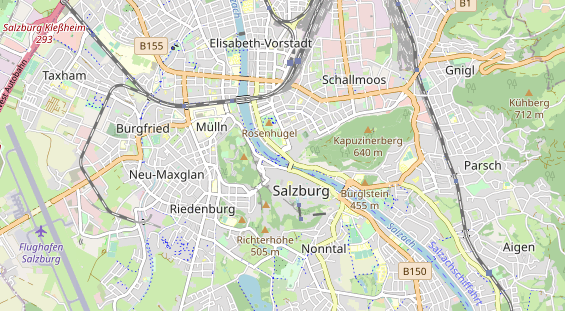 Restaurant auf Karte