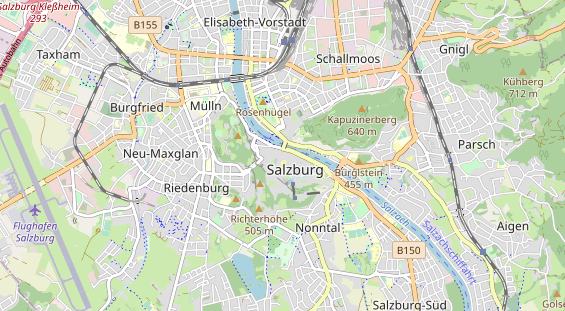 Restaurant auf Karte