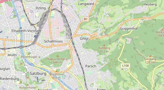 Restaurant auf Karte