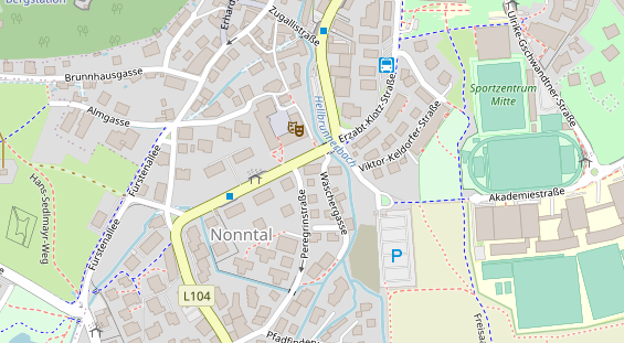 Restaurant auf Karte