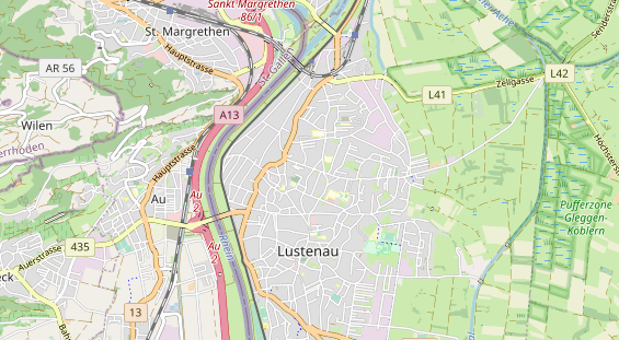 Restaurant auf Karte