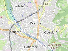 Restaurant auf Karte