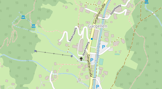 Restaurant auf Karte