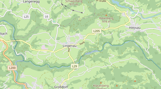 Restaurant auf Karte