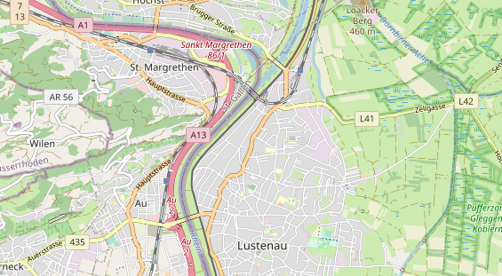 Restaurant auf Karte