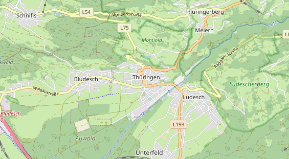 Restaurant auf Karte