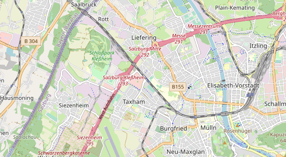 Restaurant auf Karte