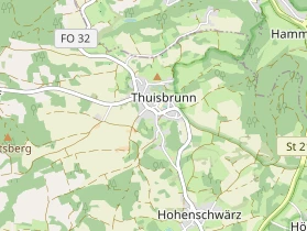 Restaurant auf Karte