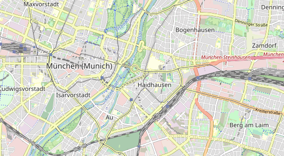 Restaurant auf Karte
