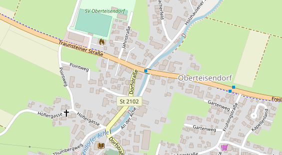 Restaurant auf Karte