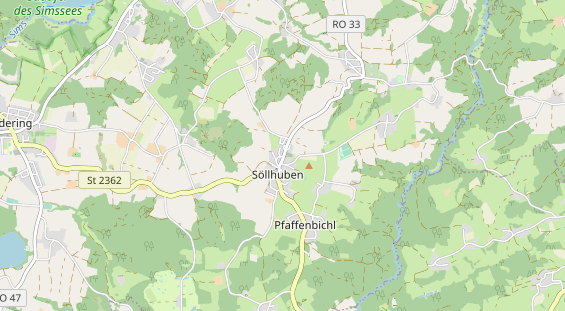 Restaurant auf Karte