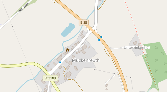 Restaurant auf Karte