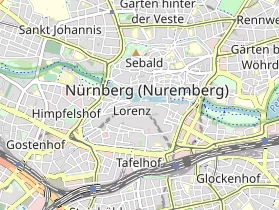 Restaurant auf Karte