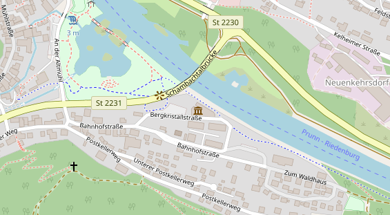 Restaurant auf Karte