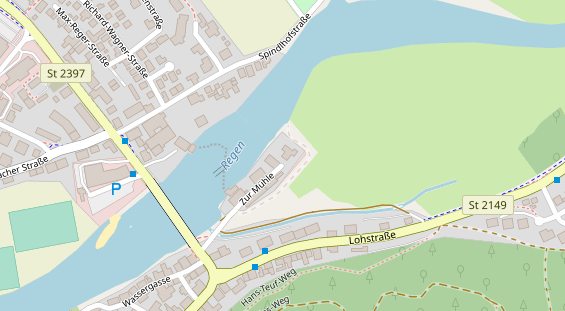 Restaurant auf Karte