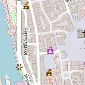 Restaurant auf Karte