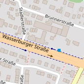 Restaurant auf Karte