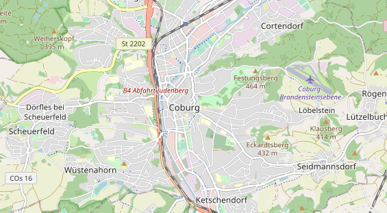 Restaurant auf Karte