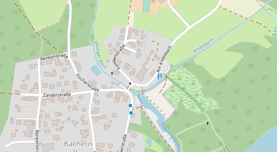 Restaurant auf Karte