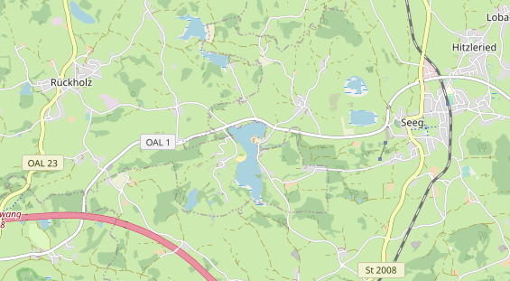 Restaurant auf Karte