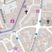 Restaurant auf Karte