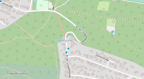 Restaurant auf Karte