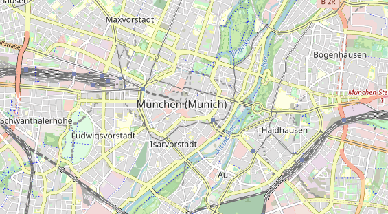 Restaurant auf Karte