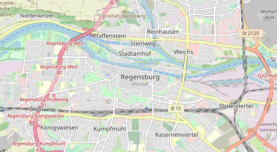 Restaurant auf Karte