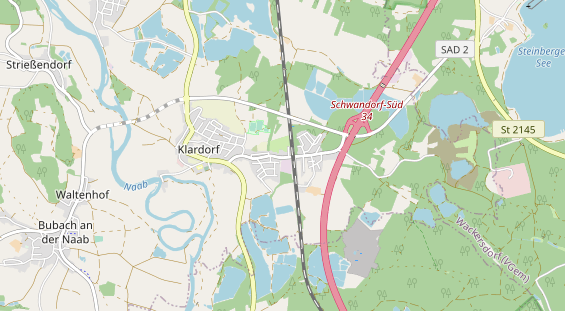 Restaurant auf Karte