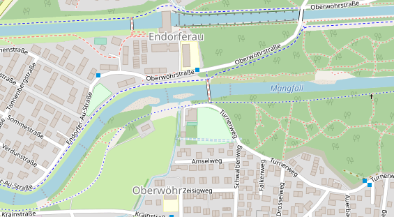 Restaurant auf Karte