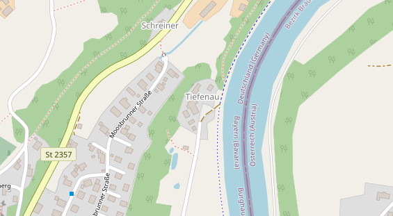 Restaurant auf Karte