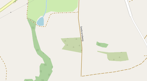 Restaurant auf Karte