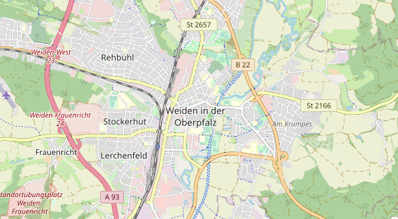Restaurant auf Karte