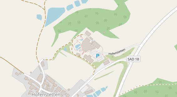 Restaurant auf Karte