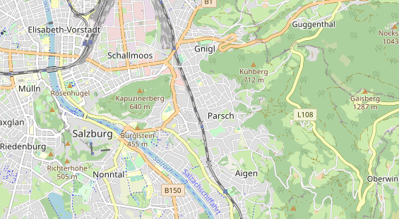 Restaurant auf Karte