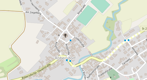 Restaurant auf Karte