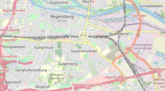 Restaurant auf Karte