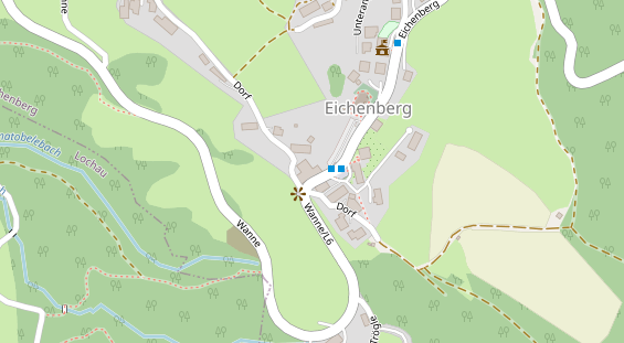 Restaurant auf Karte