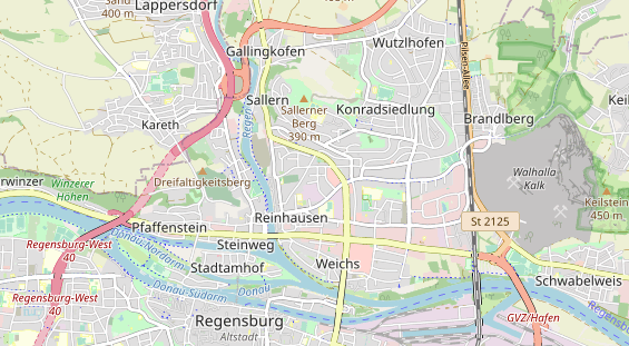 Restaurant auf Karte