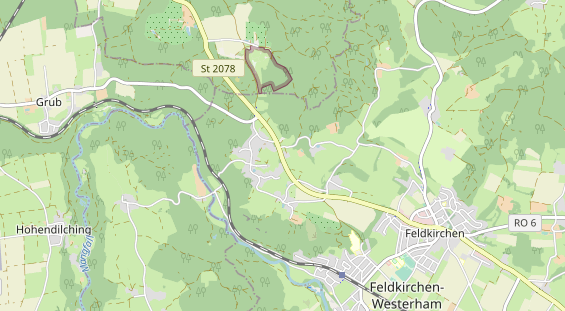 Restaurant auf Karte